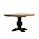 preview thumbnail 9 of 38, Eleanor Two-tone Oval Solid Wood Dining Table by iNSPIRE Q Classic