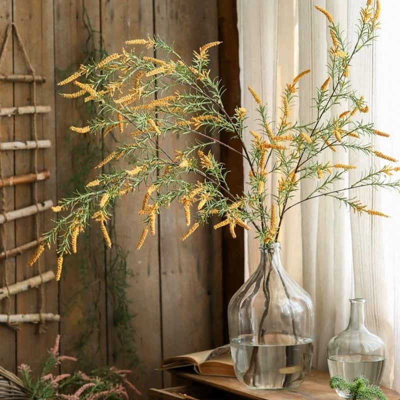 RusticReach Artificial Large Rosemary Stem 49" Tall