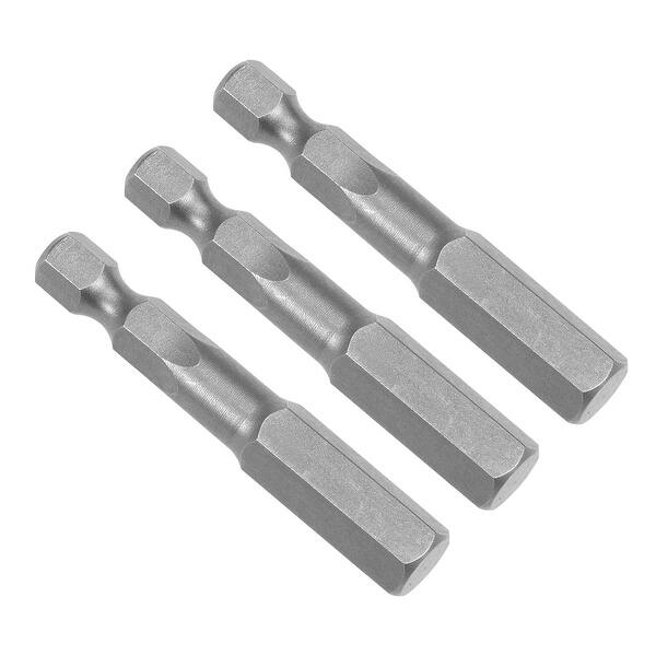 uxcell 10Pcs 1/4 Hex Shank 50mm Length Magnetic Hex Head H1.5 Screwdriver Bits S2 Alloy Steel uxcell 10Pcs 1/4 Hex Shank 50mm Length Magnetic Hex Head H1.5 Screwdriver Bits S2 Alloy Steel