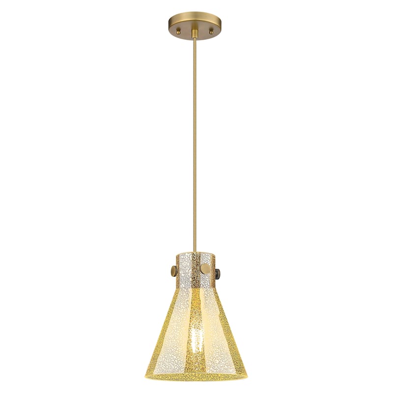 Innovations Lighting 410-1PS-G411-8ME Newton Cone 8" Wide Cord Hung