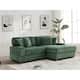 118.4"W Plush Modular Sectional Sofa with Pillows