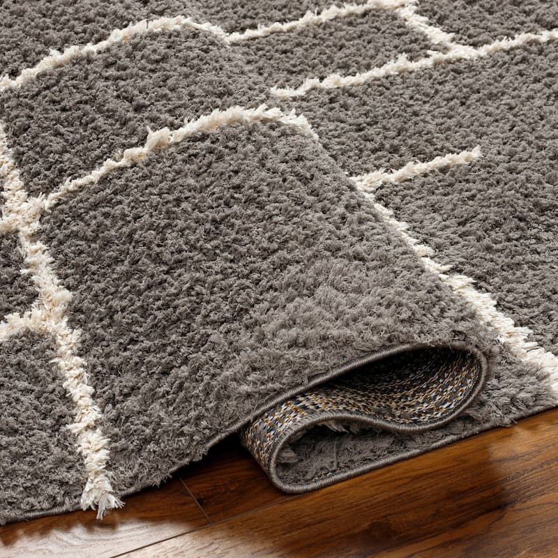 Maryland Shag Moroccan Tribal Area Rug