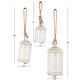 preview thumbnail 24 of 23, Multi-Color Metal Tibetan Inspired Indoor Outdoor Decorative Cow Bells with Jute Hanging Rope (Set of 3) - Set of 3 - 10",8",6"H
