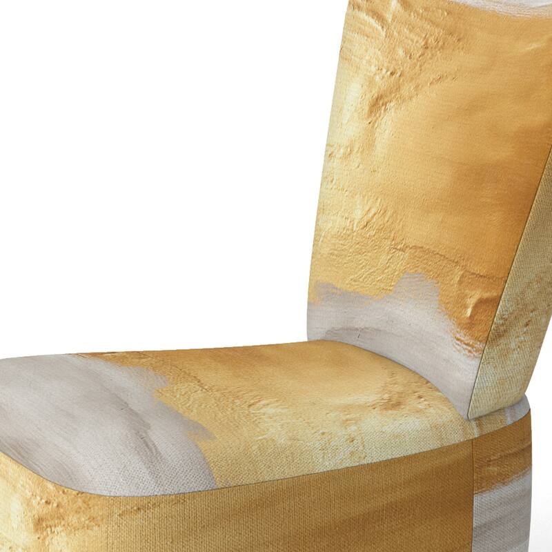Designart "From the Shore" Upholstered Beach Accent Chair - Nautical & Coastal Arm Chair For Bedroom
