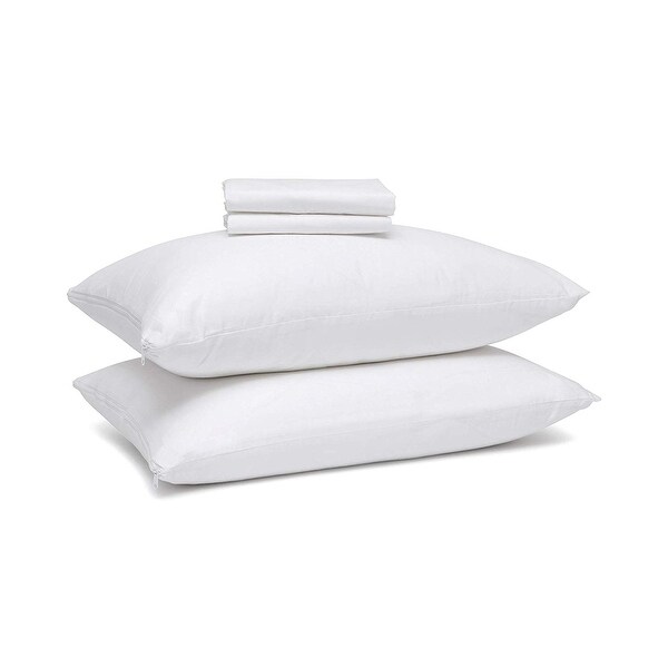 zipped pillow protectors