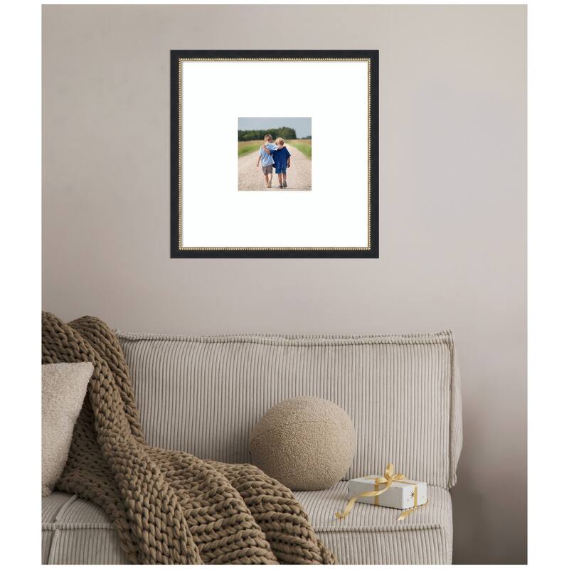 Kate and Laurel Belmont Black Photo Frame