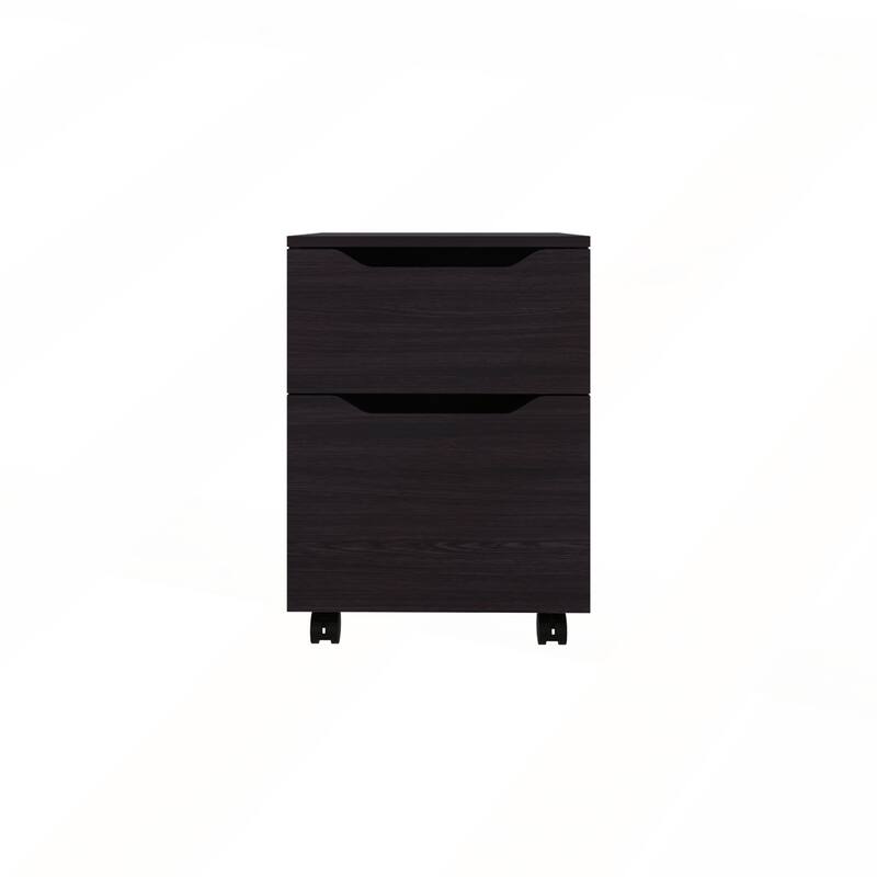 Open Shelves Nightstand with One Door for Efficient Bedroom Storage