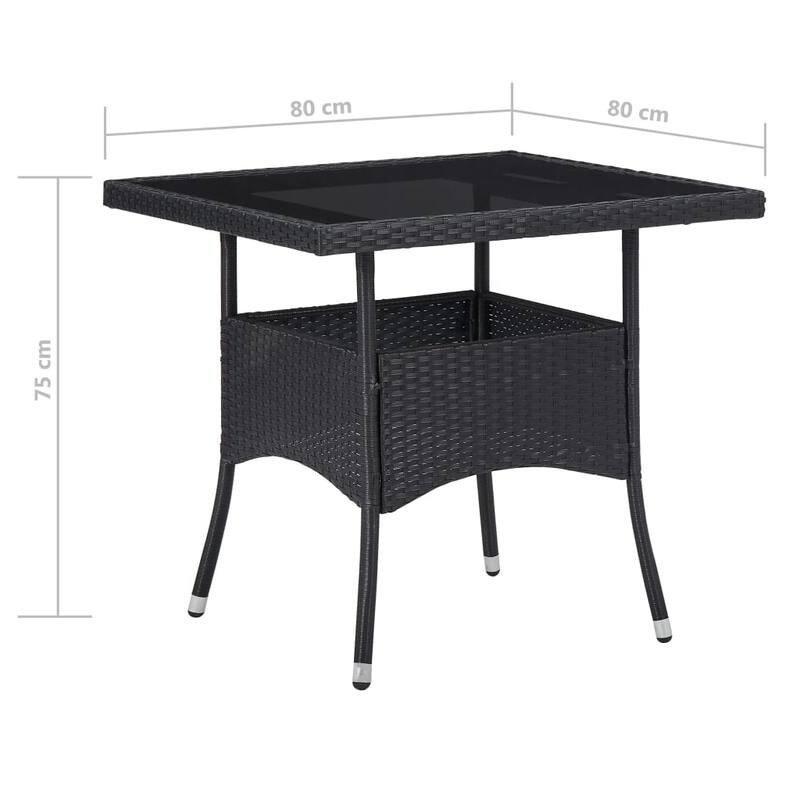 vidaXL Solid Acacia Wood Patio Dining Set 3/5/9 Piece Gray/Gray and Brown