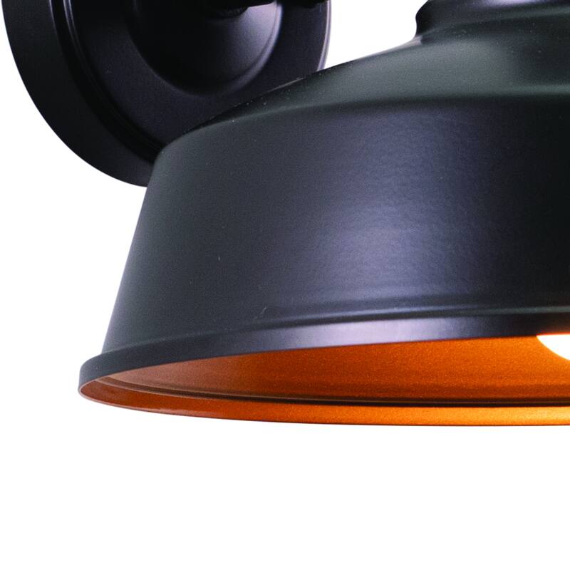Dorado Bronze Motion Sensor Dusk to Dawn Farmhouse Barn Dark Sky Outdoor Wall Light