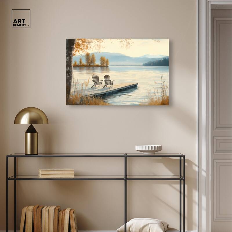 Lake of Dreams Canvas by Art Remedy, Gallery Wrapped
