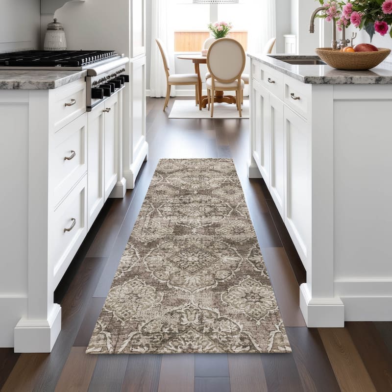 Machine Washable Indoor/Outdoor Farmhouse Jo Chantille Rug