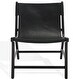 preview thumbnail 28 of 37, SAFAVIEH COUTURE Alanarose Leather Accent Chair - 26"W x 33"D x 33"H