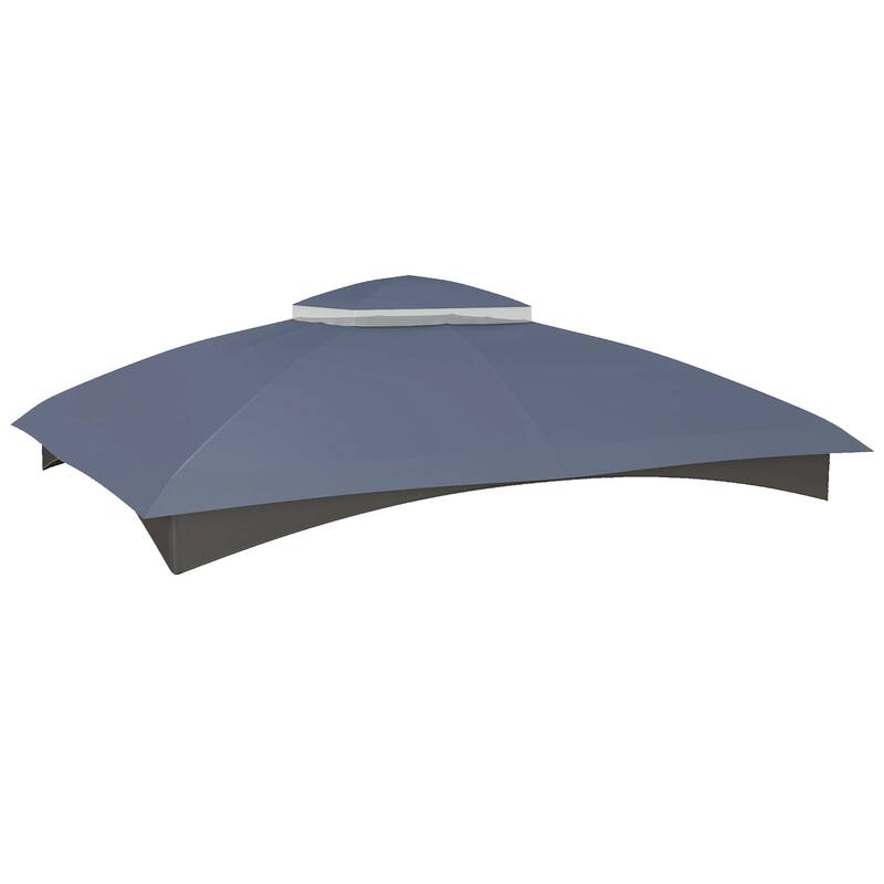 Outsunny Canopy Replacement for 9.8' x 12' 84C-210 Series Gazebo