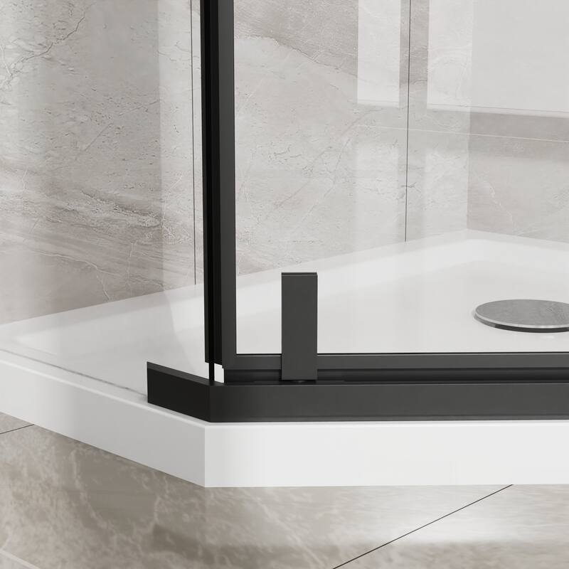Innovative Corner Shower Enclosure for Compact Bathrooms with Advanced Features