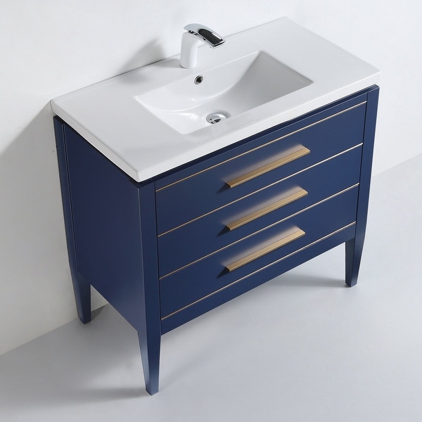 Ayer 36" Single Bathroom Vanity Set. Opens flyout.