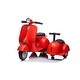 preview thumbnail 1 of 13, Retro Style Kids Electric Motorcycle with Dual Seats LED Lights and Anti Rollover Frame for Outdoor Play and Gifting Red