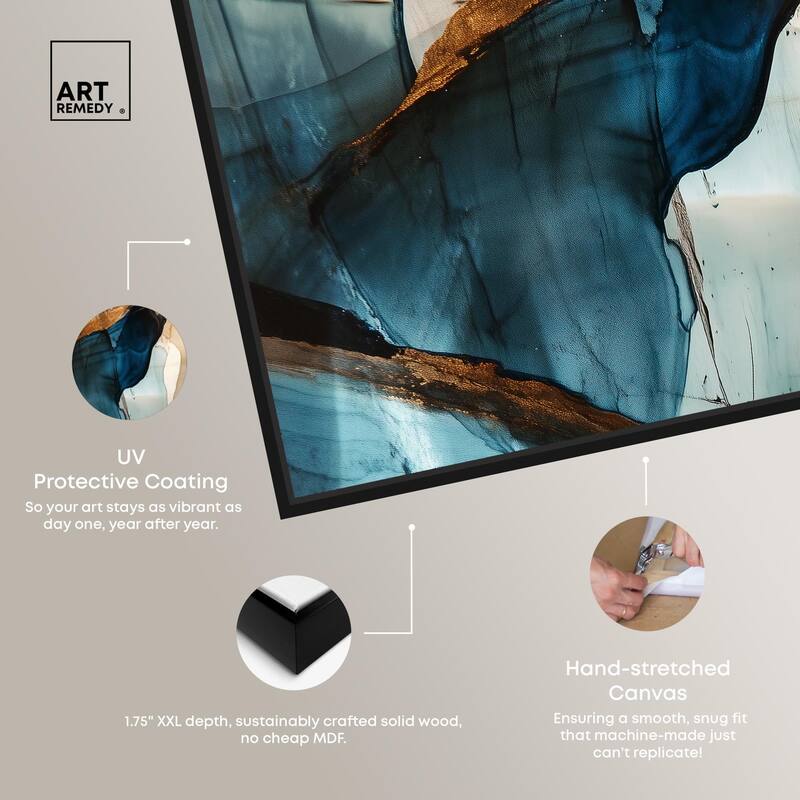 Glitch Aesthetic II Canvas Set of 2 by Art Remedy