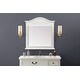 preview thumbnail 1 of 30, 32" Victoria Mirror Antique White