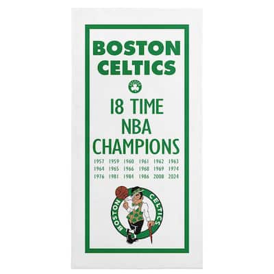 NBA Boston Celtics 2024 NBAMC Lucky Beach Towel - 30" x 60"