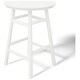 preview thumbnail 93 of 111, Polytrends Laguna Hdpe All Weather Outdoor Patio 35" Round Bar Table