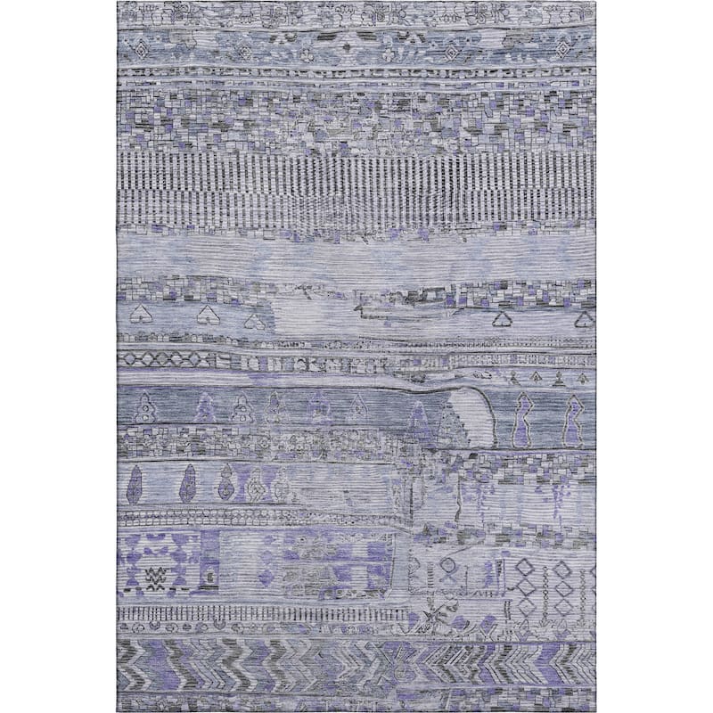 Premium Washable Super Soft Modern Global Mayfield Rug