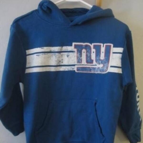 Shop Ny York Giants Youth Size S Small 8 Hoodie Free Shipping On