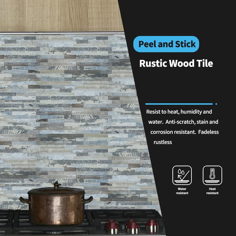 Art3d Peel and Stick Stone Backsplash Tile for Kitchen Bathroom(10 sq.ft/box)
