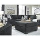 preview thumbnail 13 of 21, Signature Design by Ashley Altari Oversized Accent Ottoman