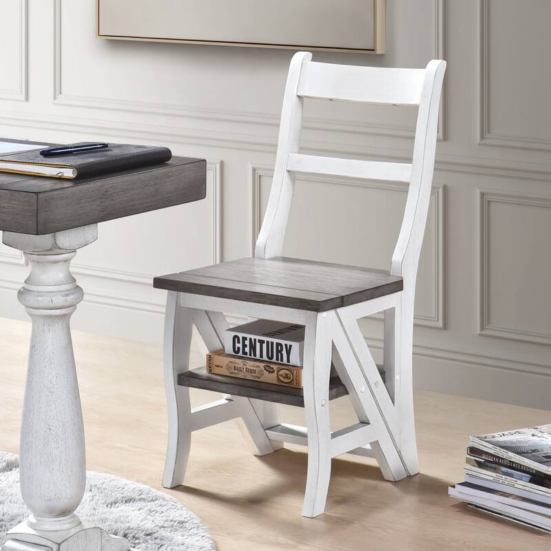 Solid Wood Foldable Ladderchair