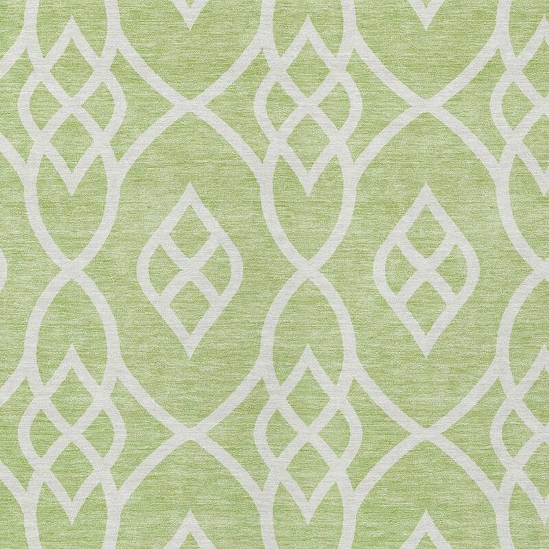 HomeRoots Trellis Transitional Rectangle Outdoor Rug