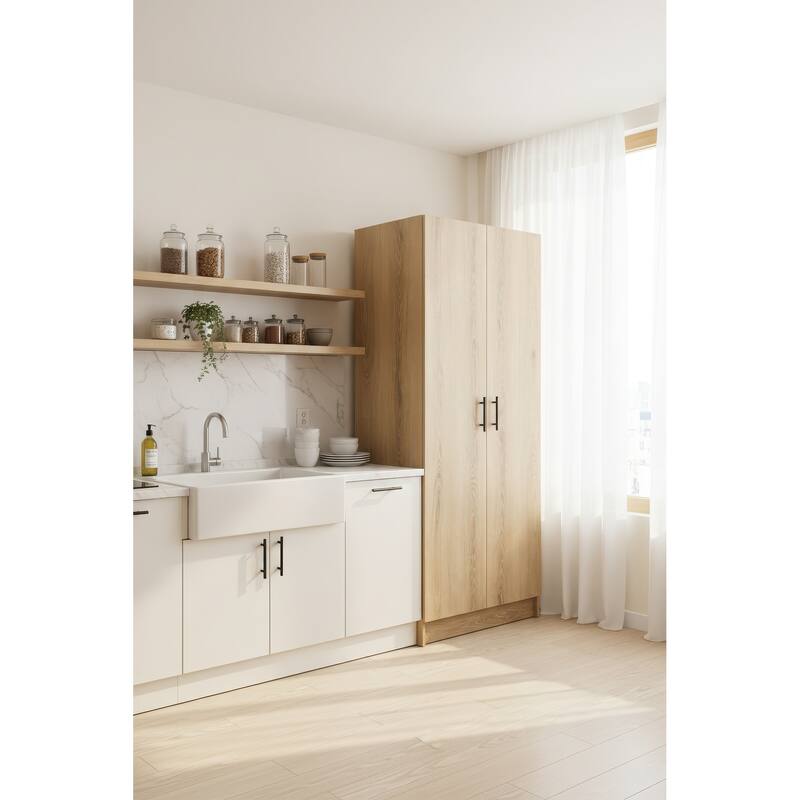 Modex Multi-Purpose Utility Storage Cabinet - W 31.5″ × D 15.7″ × H 70.9″