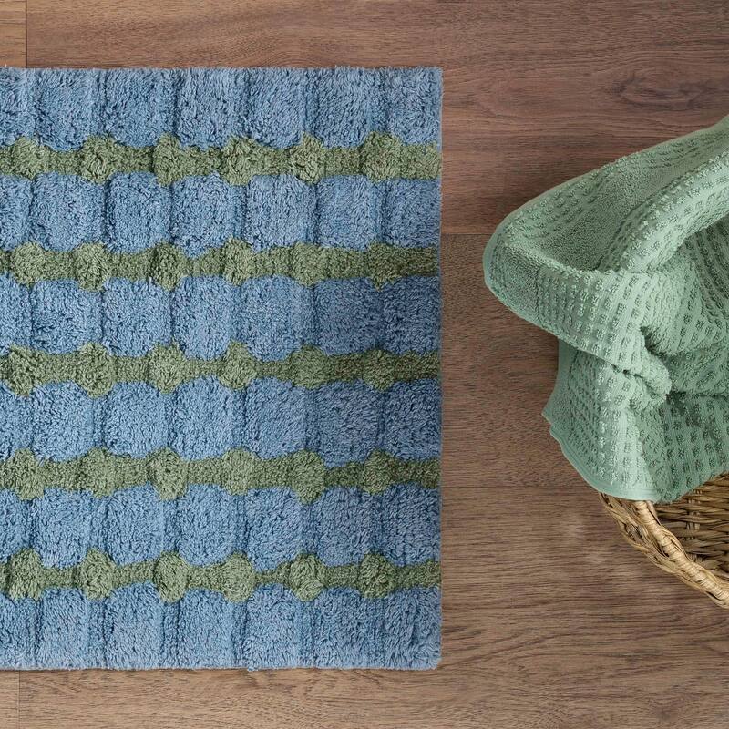 Martex Expression Sculpted Bath Rug Soft and Durable