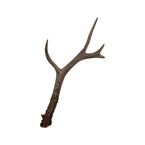 Artissance 16" Long Brown Decorative Deer Horn Branch Calligraphy Brush