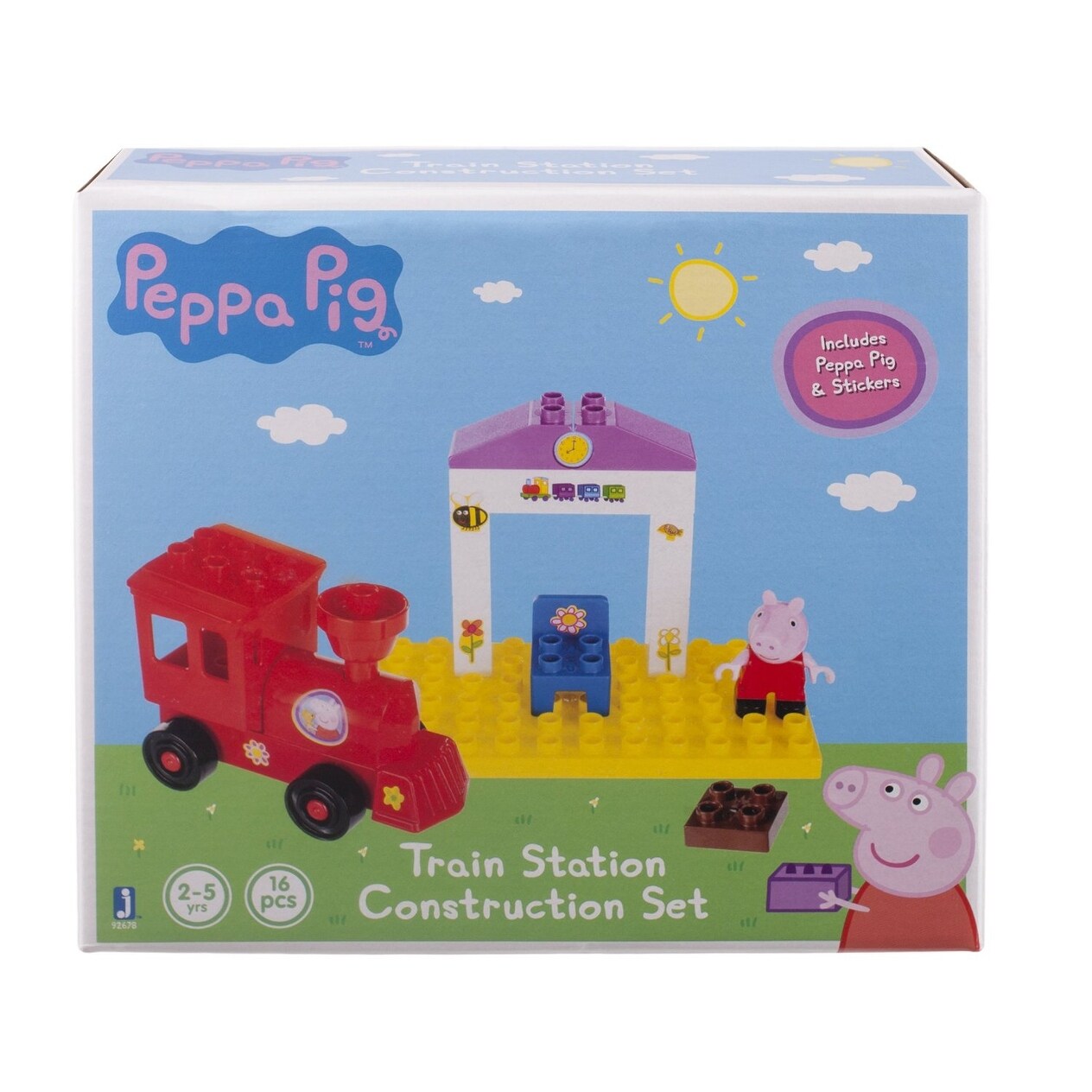 peppa pig train set