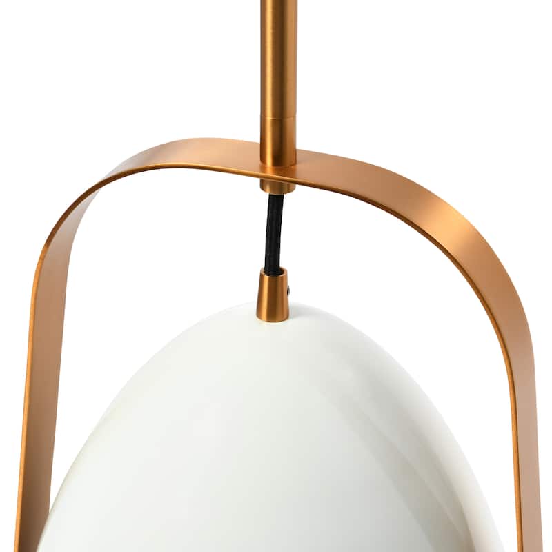 Robert Stevenson Lighting Zelda - 2-Tone Ceiling Light - 11.9"L x 11.9"W x 13.4"H
