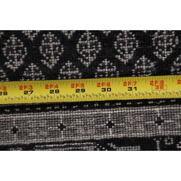 dimension image slide 2 of 2, Set Of 2 Vegetable Dye Botemir Oriental Runner Rug Wool Handmade - 2'9" x 7'9"