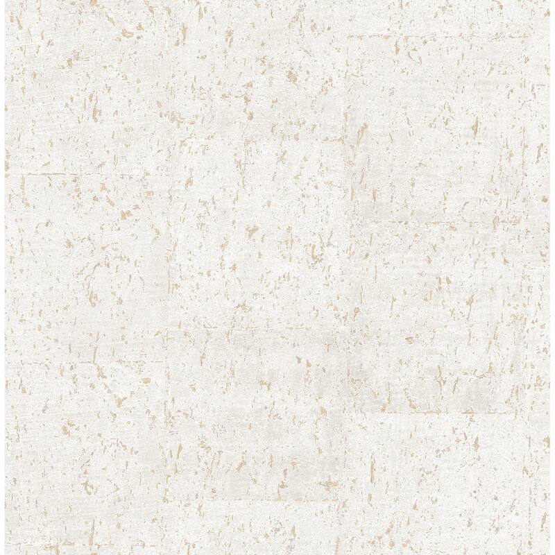A-Street Prints Millau Light Grey Faux Concrete Wallpaper