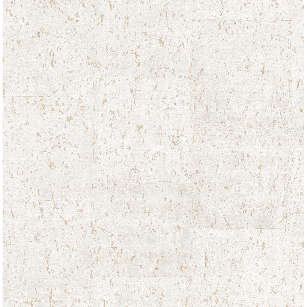 A-Street Prints Millau Light Grey Faux Concrete Wallpaper