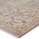 preview thumbnail 6 of 7, The Curated Nomad Durlston Printed Trellis Gold/ Green Cotton Mix Area Rug