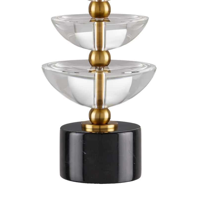 Currey & Company Waterfall Table Lamp - 27.5"h x 16"dia
