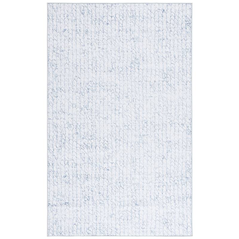 SAFAVIEH Malibu Trix Modern & Contemporary Rug - 4' x 6' - Grey/Blue