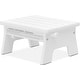 preview thumbnail 11 of 13, Dream On Me Ease-Up Adjustable Nursing Footrest White
