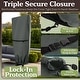 preview thumbnail 3 of 10, Pure Garden Polyester Waterproof Double-sided Umbrella Cover