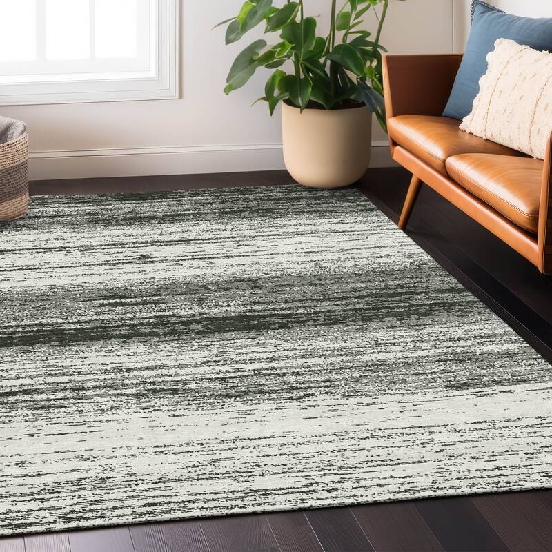 Machine Washable Indoor/ Outdoor Chantille Ombre Rug