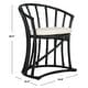 preview thumbnail 6 of 9, SAFAVIEH Bates Rattan Accent Chair - 25"W x 22"D x 31"H