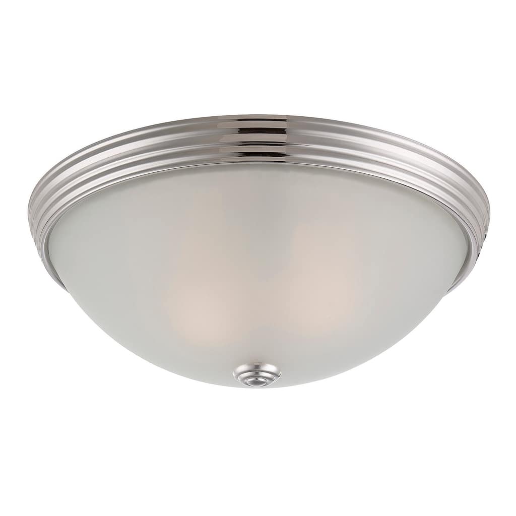 Savoy House 2 Light 13" Wide Flush Mount Bowl Ceiling Fixture