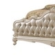preview thumbnail 12 of 14, Rose Gold PU & Pearl White California King Bed