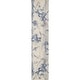 preview thumbnail 31 of 30, Nourison Somerset Vintage Watercolor Floral Pattern Area Rug 2' 3" x 10' - Ivory/Blue - Runner