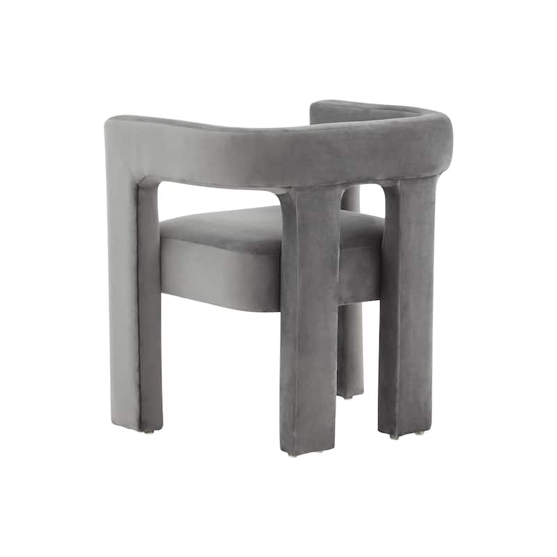 SAFAVIEH Couture Deandre Cut Out Accent Chair (Fully Assembled) - 24.8 IN W x 20.8 IN D x 26.8 IN H