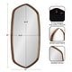 preview thumbnail 23 of 29, Kate and Laurel McLean Oval Wood Framed Mirror